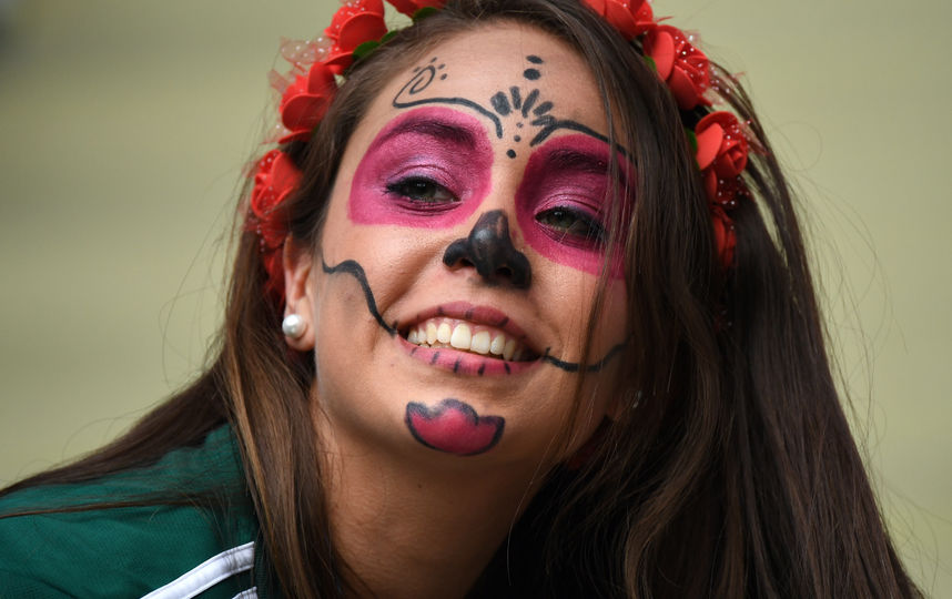 Болельщица матча Германия – Мексика. Фото AFP