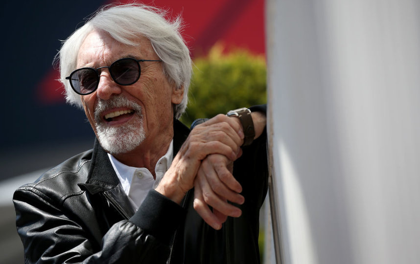 Берни Экклостоун с женой. Фото Getty