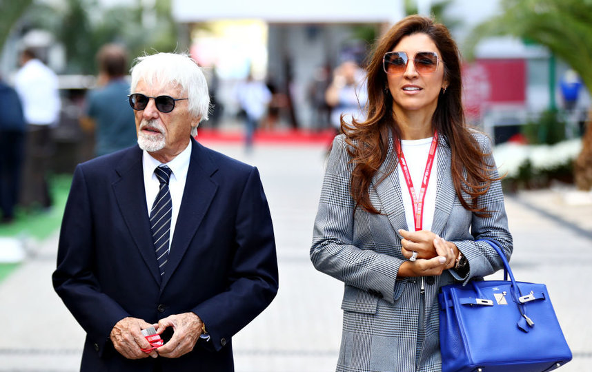 Берни Экклостоун с женой. Фото Getty