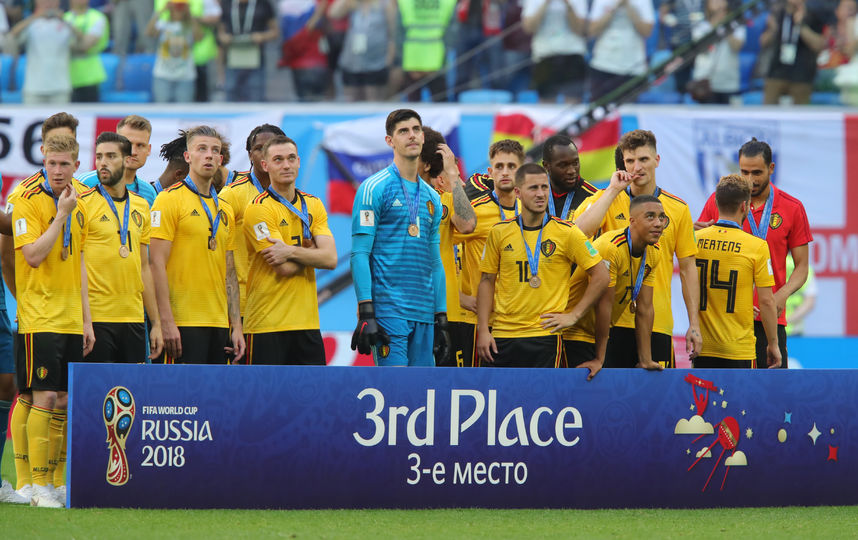 С матча Бельгия - Англия. Фото Getty