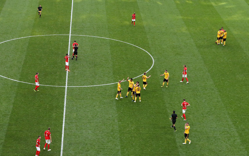 С матча Бельгия - Англия. Фото Getty