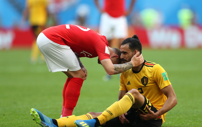 С матча Бельгия - Англия. Фото Getty