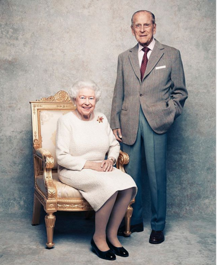 Королева Елизавета II и её муж принц Филипп. Фото Instagram @theroyalfamily