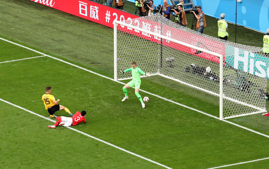 С матча Бельгия - Англия. Фото Getty