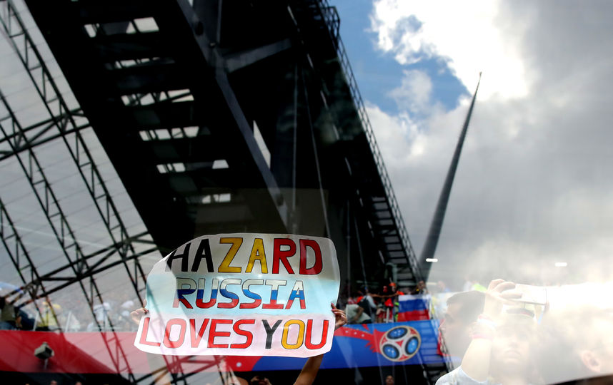 С матча Бельгия - Англия. Фото Getty