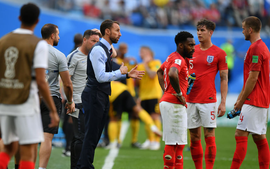 С матча Бельгия - Англия. Фото Getty