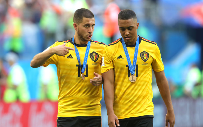 С матча Бельгия - Англия. Фото Getty