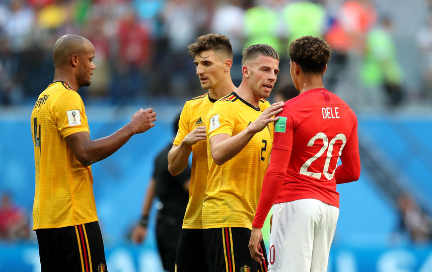 С матча Бельгия - Англия. Фото Getty