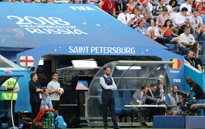 С матча Бельгия - Англия. Фото Getty