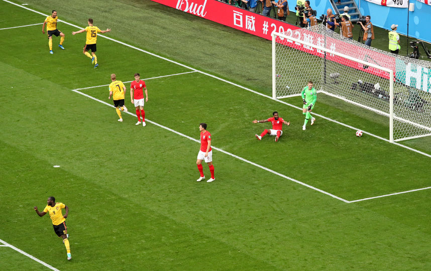 С матча Бельгия - Англия. Фото Getty