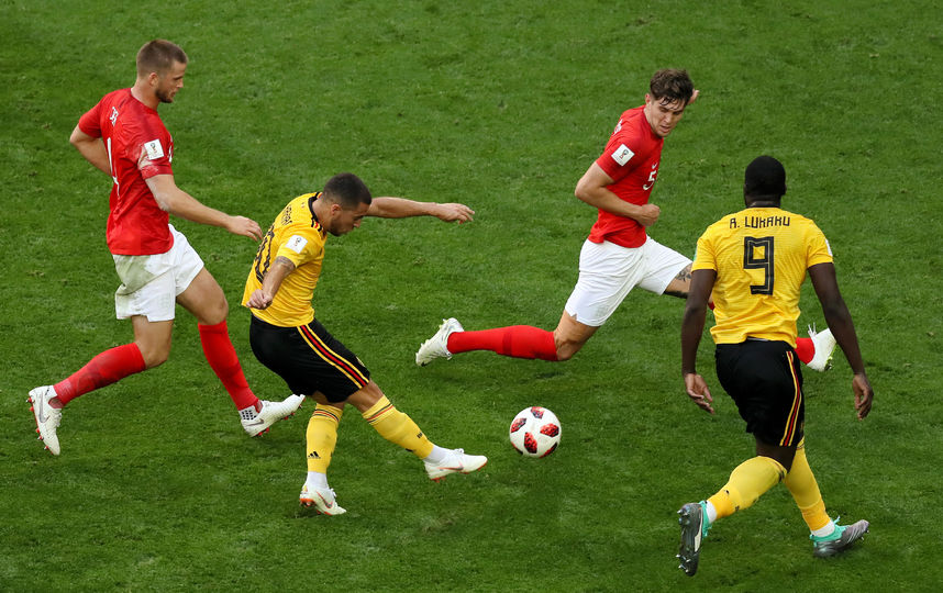 С матча Бельгия - Англия. Фото Getty