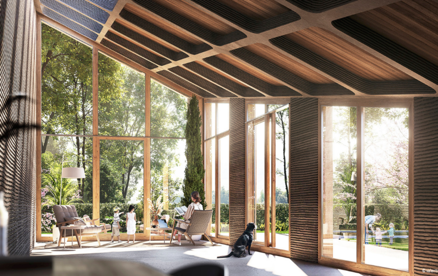 В домах всегда будет много света. Фото VALENTINOGARERI.COM