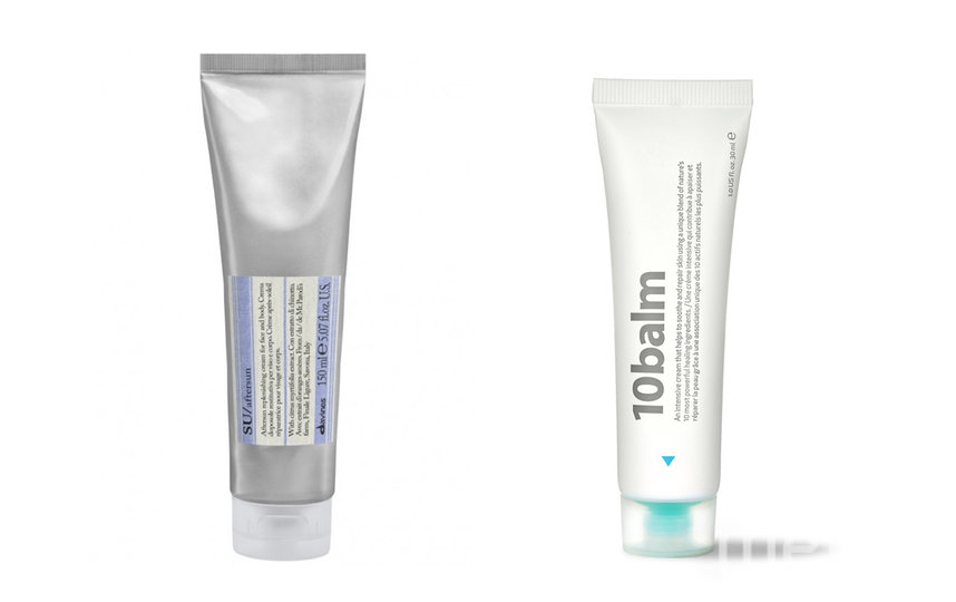 Восстанавливающий крем после солнца "SU" Davines, FOAM (2740 руб.) / Успокаивающий крем indeed laboratories, FOAM (2700 руб.). Фото Предоставлено интернет-магазином, "Metro"