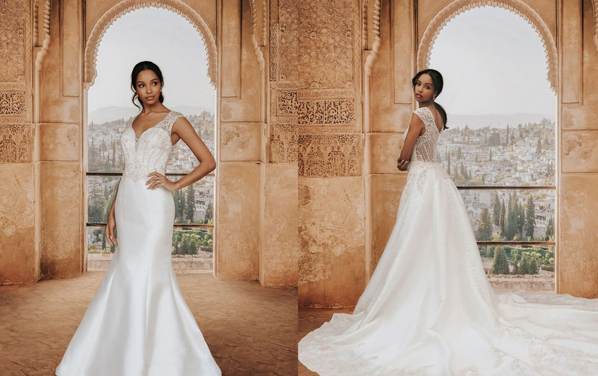 Платье Жасмин из мультфильма "Аладдин". Фото allurebridals.com