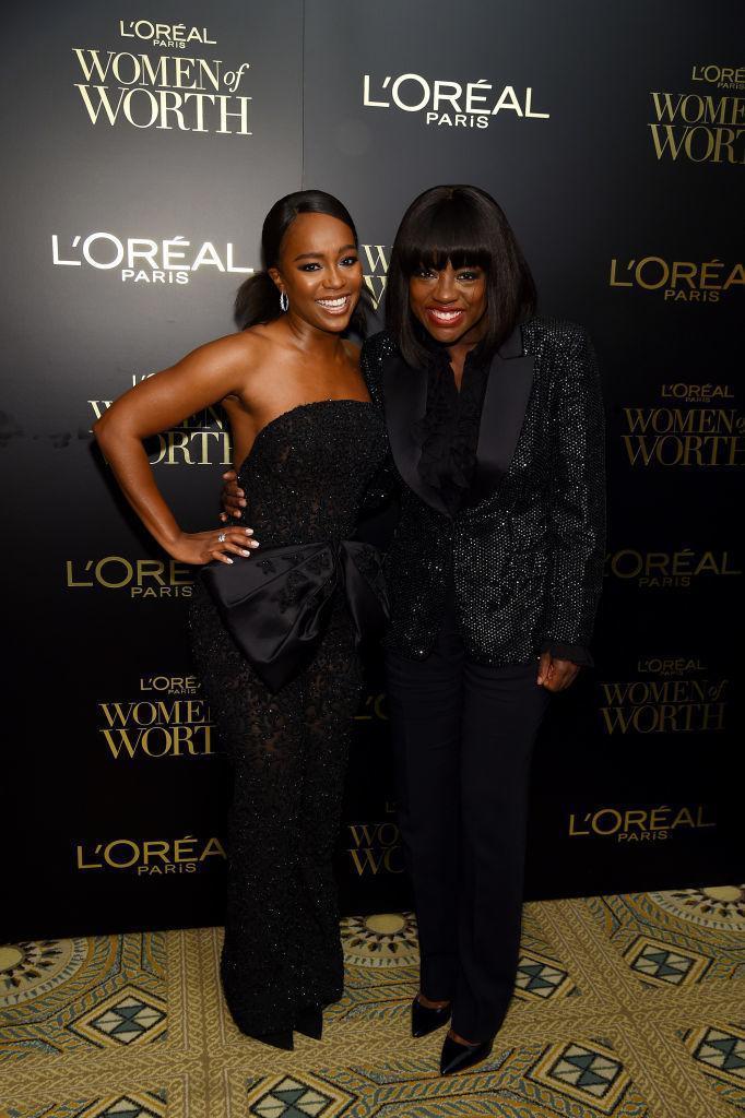 Аджа Наоми Кинг и Виола Дэвис. Фото Getty