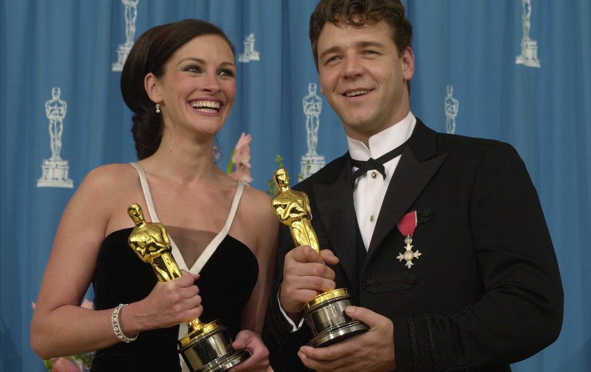 Джулия Робертс и Рассел Кроу. Фото Getty