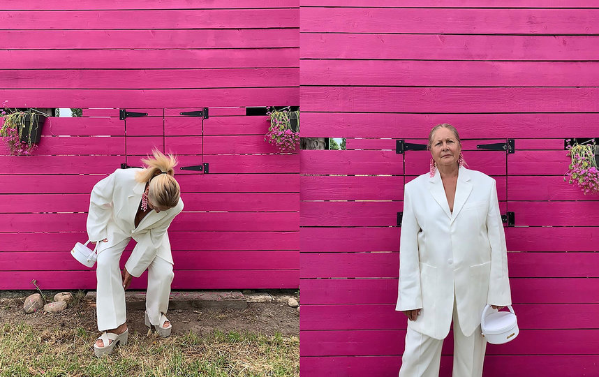 Лилин идеально вписалась в стилистику летней коллекции. Фото instagram.com/jacquemus