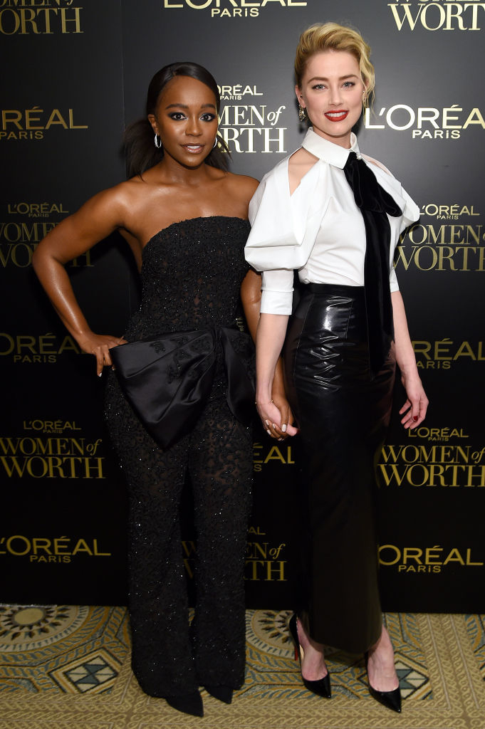 Аджа Наоми Кинг и Эмбер Хёрд. Фото Getty