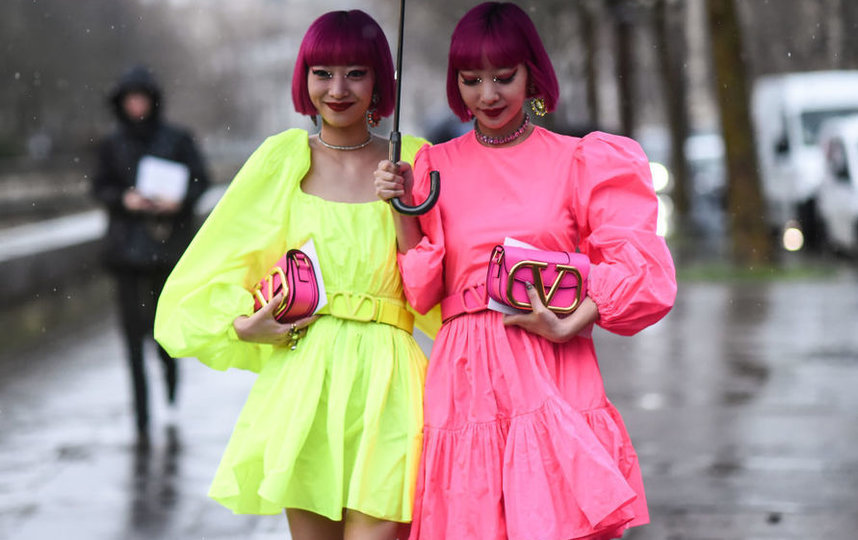 Гости Valentino: Ами и Айя Сузуки. Фото Getty