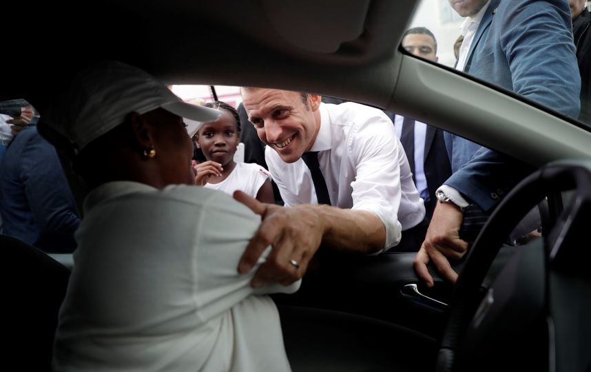 Эммануэль Макрон. Фото AFP