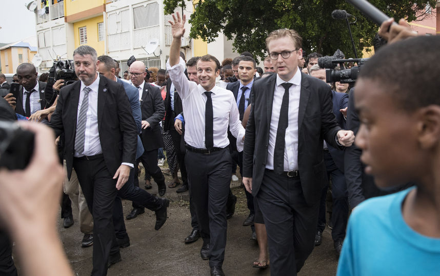 Эммануэль Макрон. Фото AFP