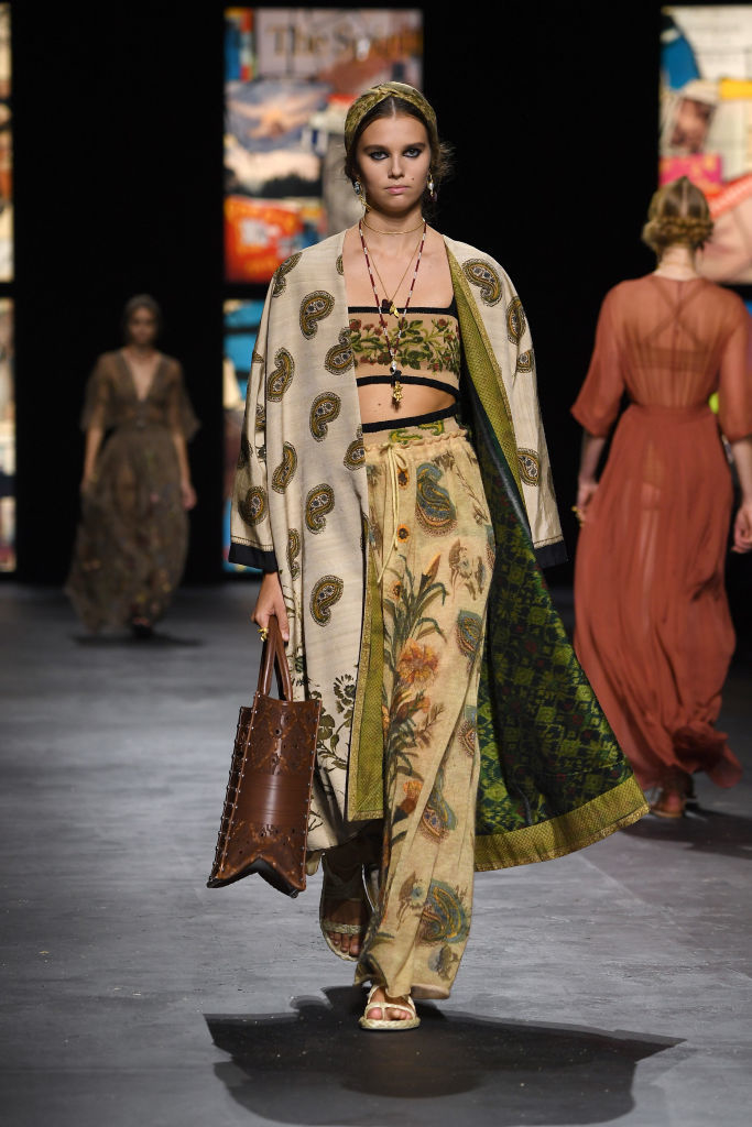 Неделя моды в Париже/ коллекция весна-лето – 2021 от Dior. Фото Getty