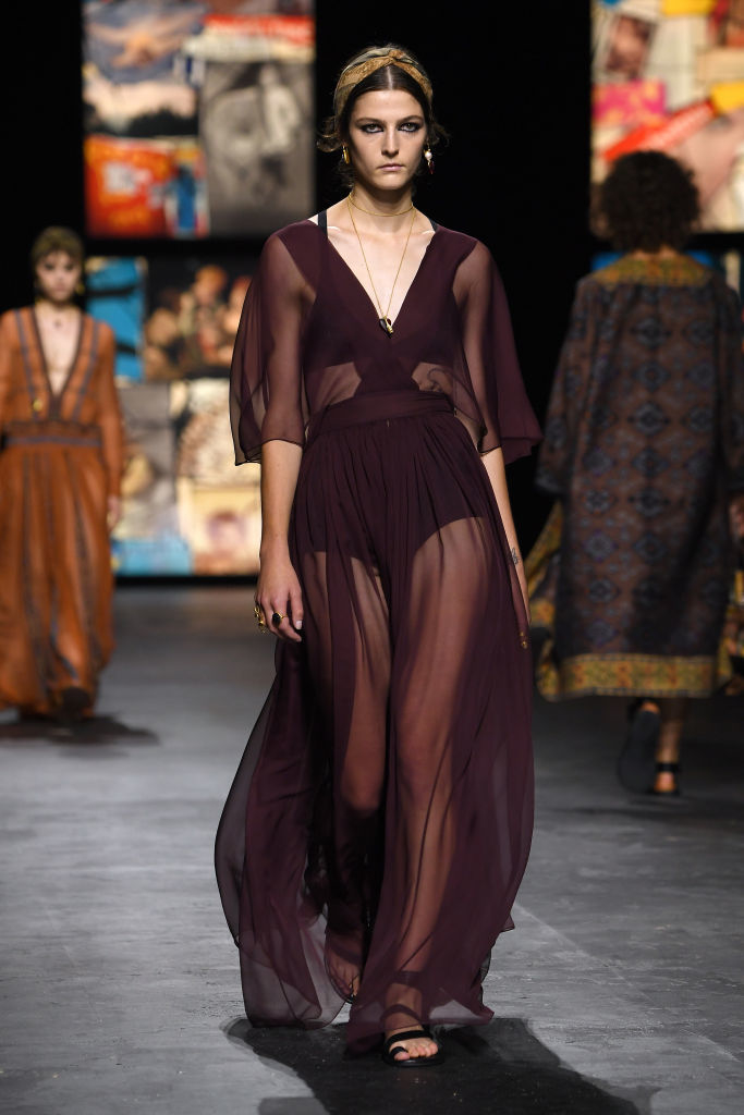 Неделя моды в Париже/ коллекция весна-лето – 2021 от Dior. Фото Getty