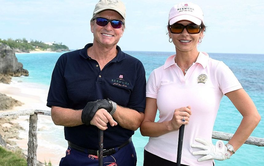 Кэтрин Зета-Джонс и Майкл Дуглас. Фото Getty