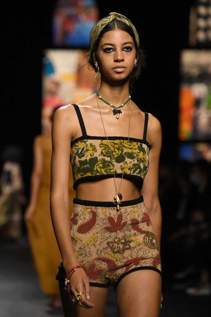 Неделя моды в Париже/ коллекция весна-лето – 2021 от Dior. Фото Getty