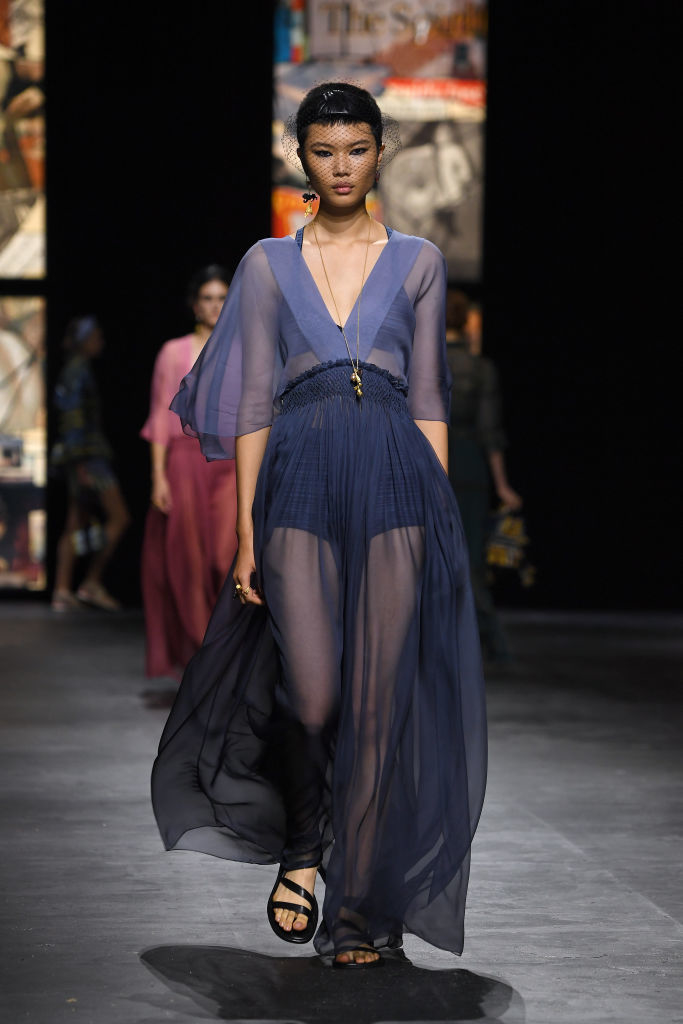 Неделя моды в Париже/ коллекция весна-лето – 2021 от Dior. Фото Getty