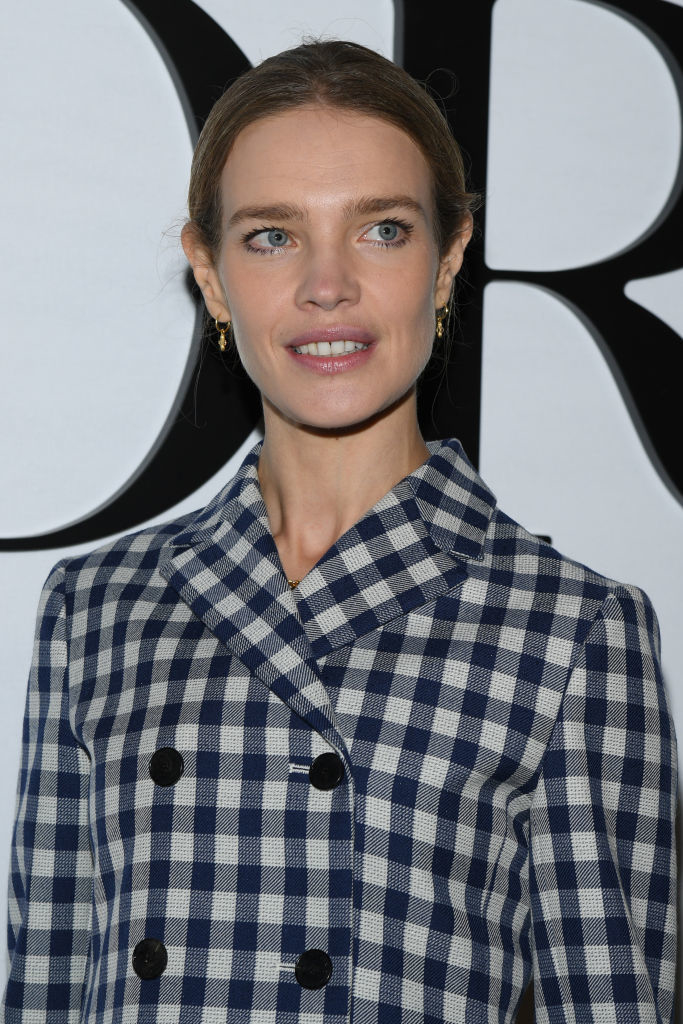 Наталья Водянова на показе Dior в Париже. Фото Getty