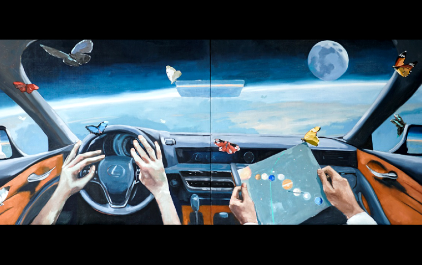 "Вторая космическая", Дмитрий Шорин. Фото предоставлено пресс-службой галереи ARTSTORY