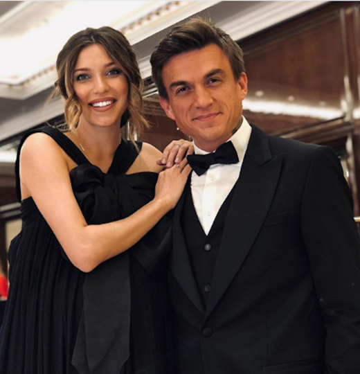 Регина Тодоренко и Влад Топалов. Фото www.instagram.com/vladtopalovofficial