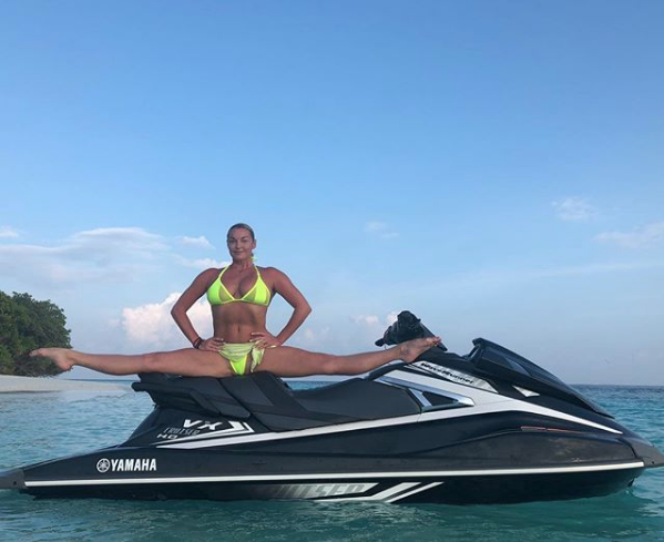 Анастасия Волочкова. Фото Скриншот Instagram: volochkova_art