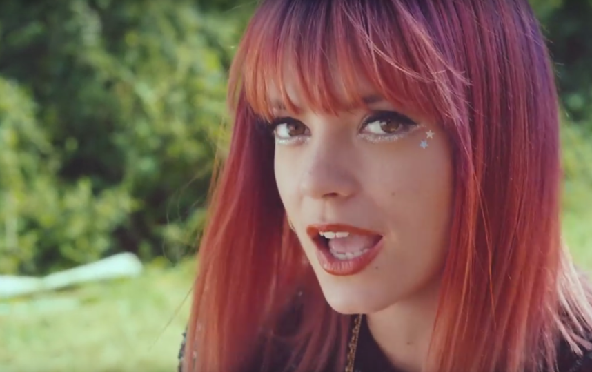 Lily Allen. Фото Скриншот Youtube