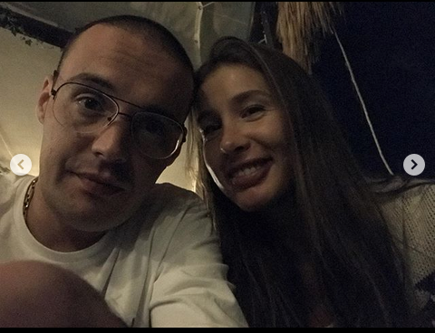 Кети Топурия и Гуф. Фото скриншот: instagram.com/therealguf/