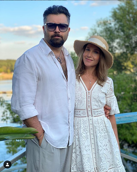 Юлия Ковальчук и Алексей Чумаков. Фото скриншот: instagram.com/juliakovalchuk/