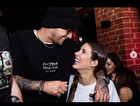 Кети Топурия и Гуф. Фото скриншот: instagram.com/therealguf/