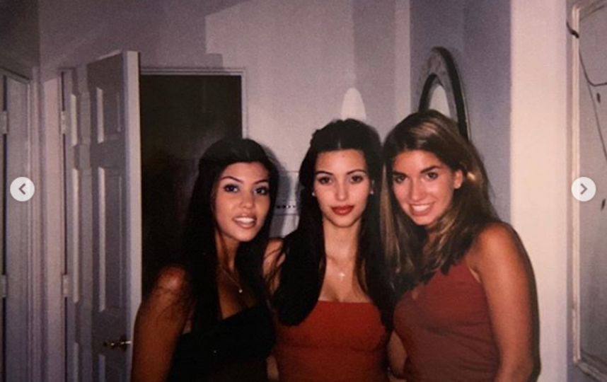 Ким Кардашьян посвятила это фото своей сестре Кортни. Фото Скриншот Instagram/kimkardashian