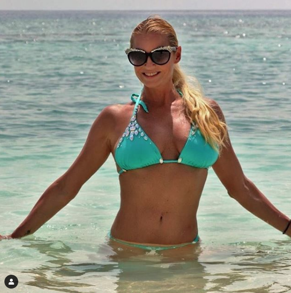 Анастасия Волочкова на Мальдивах, 2019 год. Фото скриншот https://www.instagram.com/volochkova_art/?hl=ru