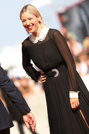 Итальянская актриса Сара Фельбербаум на премьере "Нового Папы". Фото Getty