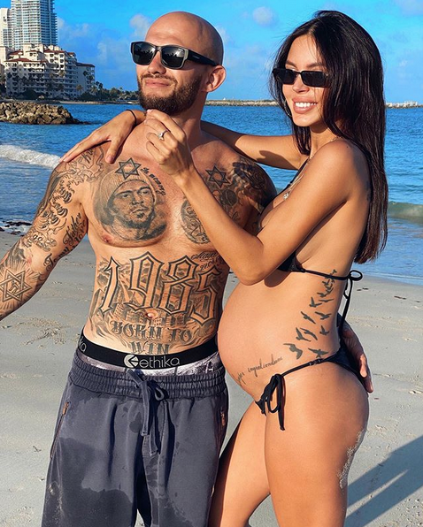 Джиган и Оксана Самойлова. Фото скриншот: instagram.com/samoylovaoxana/