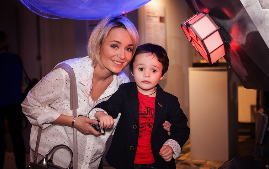 Поля Полякова с сыном. Фото Предоставлено организаторами мероприятия.