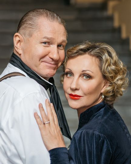 Елена Яковлева и Игорь Бочкин играют супругов, которые вдруг понимают, насколько привязаны друг к другу. Фото Евгений Люлюкин, Наталья Зыкова.