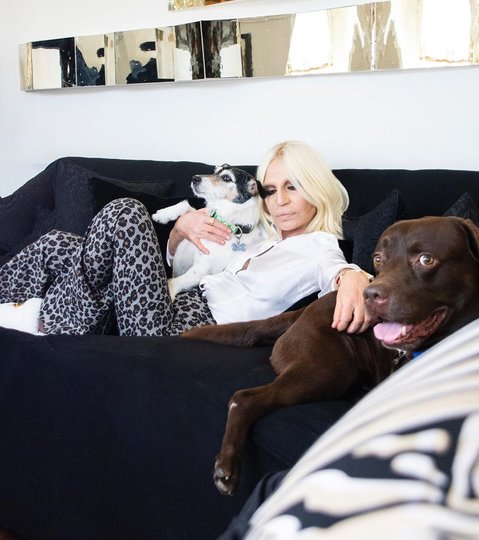 Донателла Версаче. Фото www.instagram.com/donatella_versace/