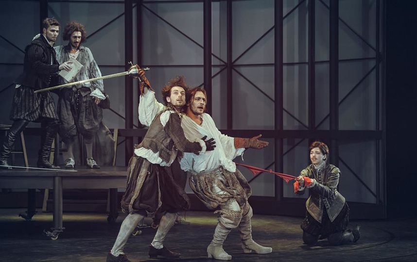 В Театре имени Пушкина состоялась премьера спектакля "Влюблённый Шекспир"