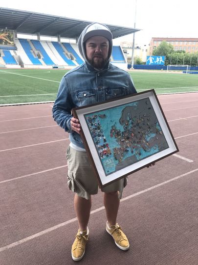 Болельщик из Москвы продвигает коллекционирование стадионов