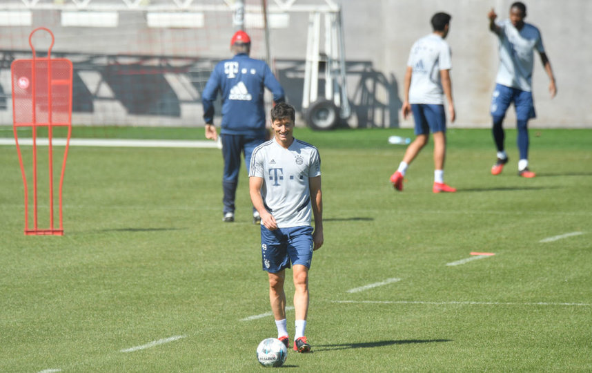 Тренировка "Баварии". Фото Getty