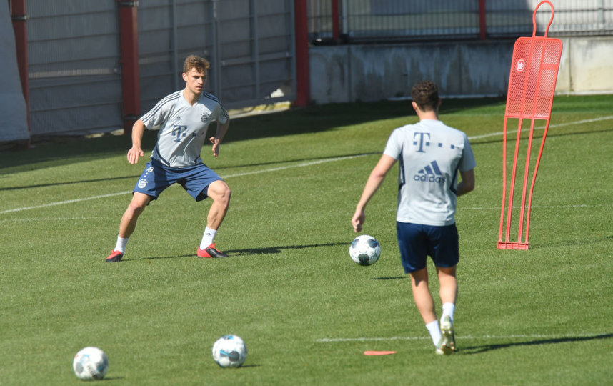 Тренировка "Баварии". Фото Getty