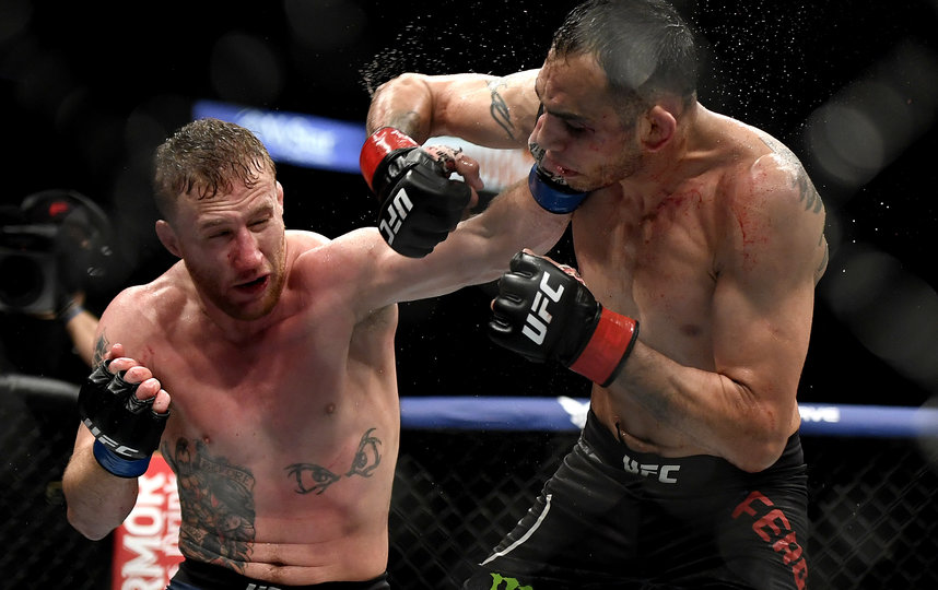 Бой Тони Фергюсон – Джастин Гейджи. Фото Getty